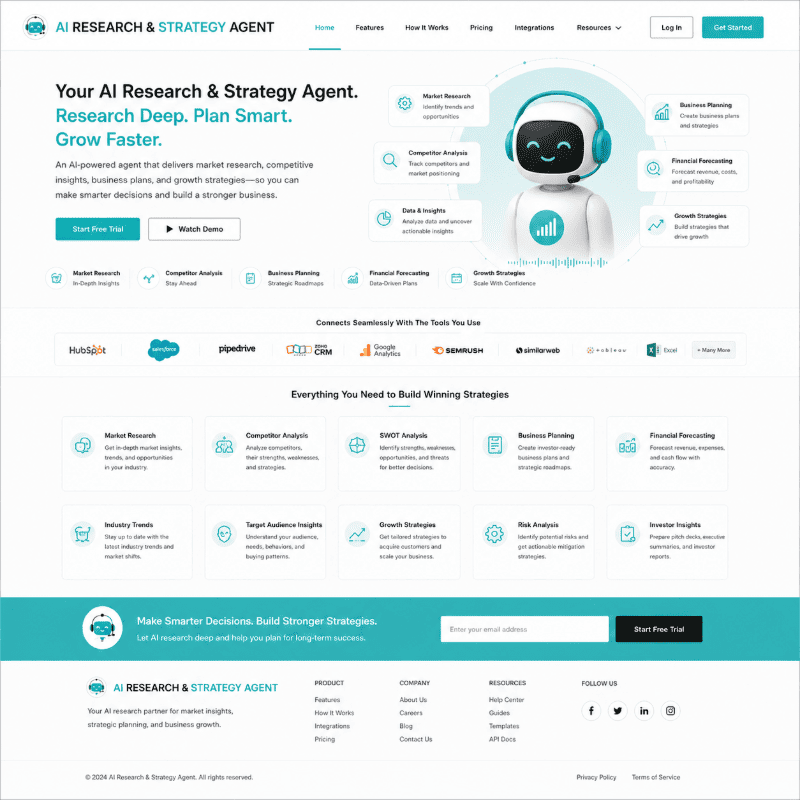 AI Strategy Agent Virtual Assistant