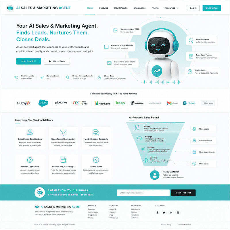 AI Marketing Agent Virtual Assistant