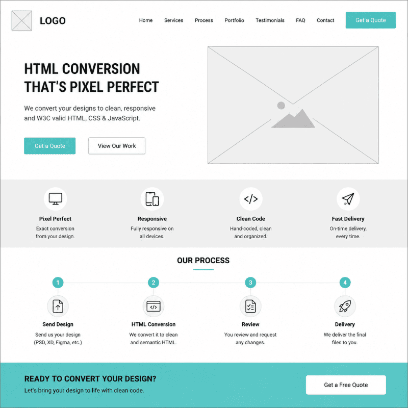 HTML Lead Capture Funnel